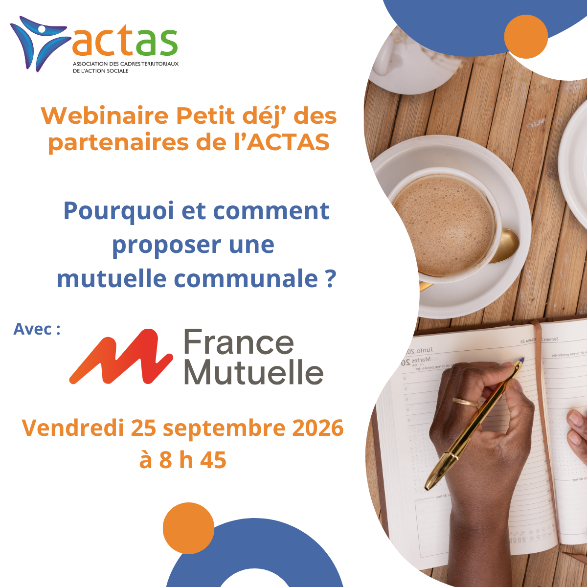 Webinaire Petit-dèj’ France Mutuelle 25/09/2026